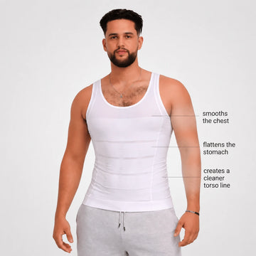 Peto Men's Slimming Compression Tank